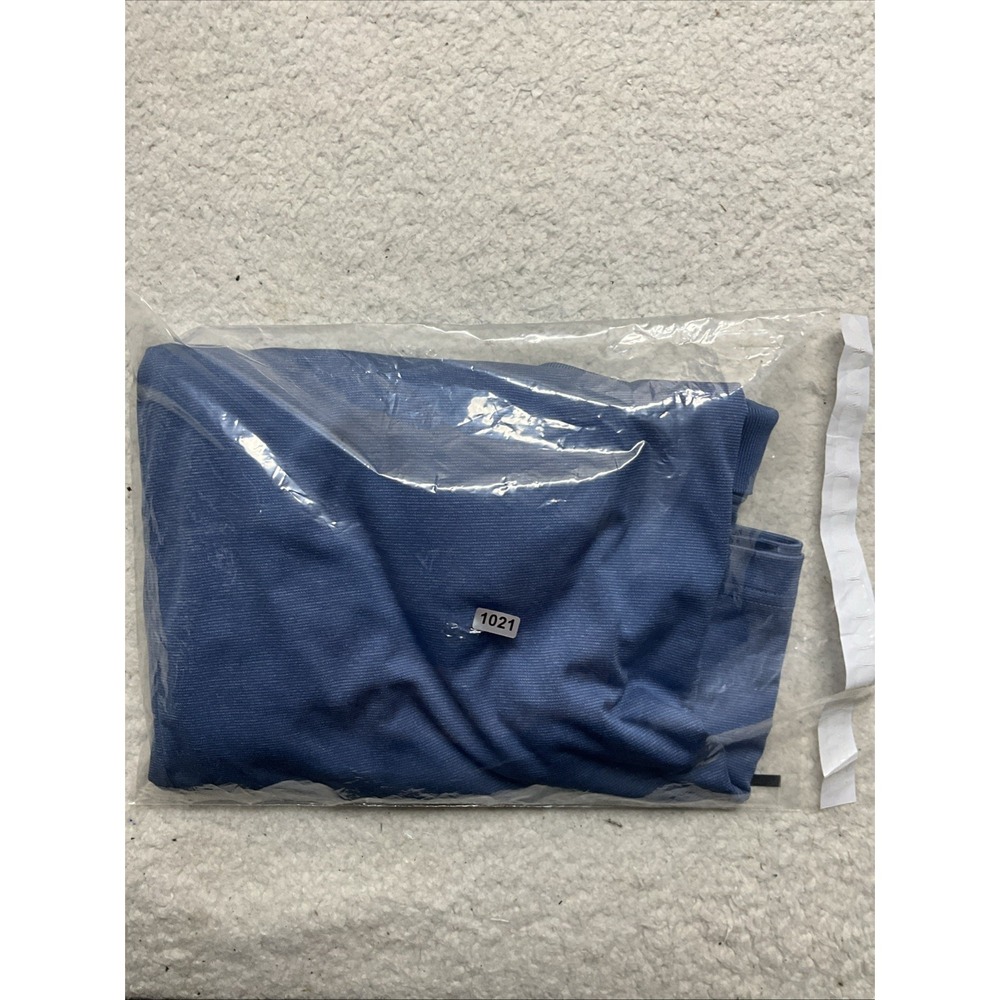 Greg Norman Men's Blue Long Sleeve Polo Shirt Size XL - Picture 7 of 7